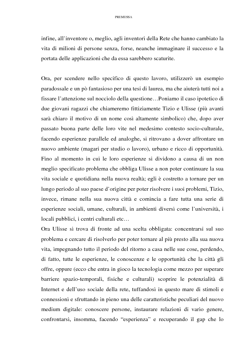 Anteprima della tesi: Relazioni sociali mediate dal computer: esaltazione ed emancipazione delle diversità nell'era della globalizzazione, Pagina 6