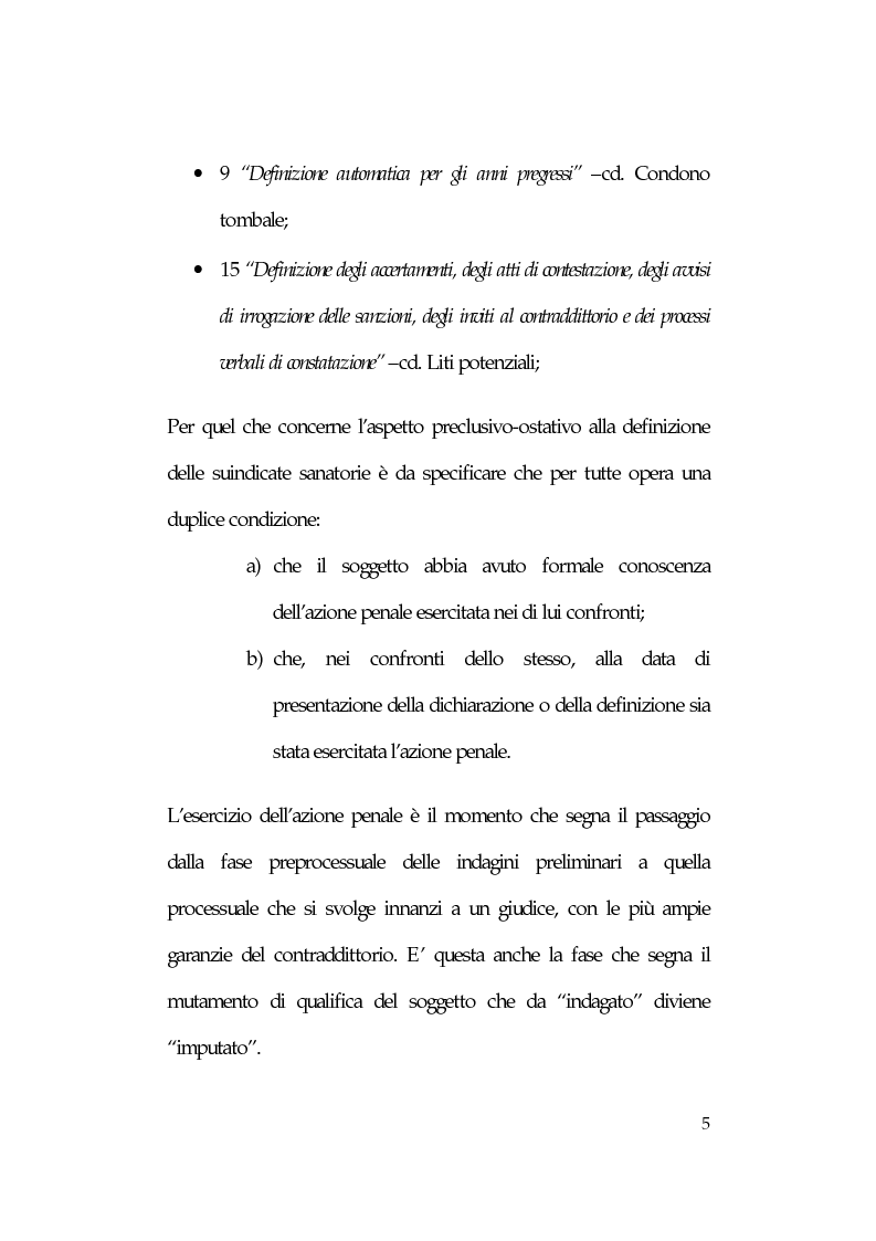 Anteprima della tesi: Profili penali del nuovo condono tributario, Pagina 3