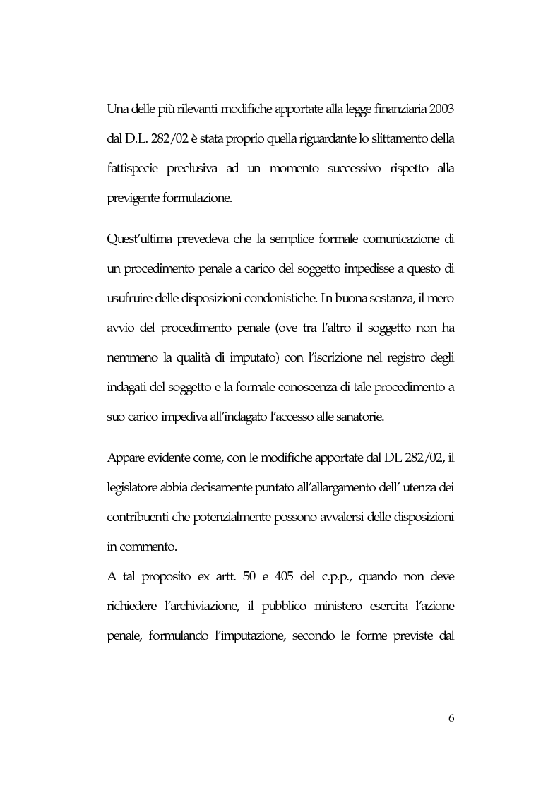 Anteprima della tesi: Profili penali del nuovo condono tributario, Pagina 4