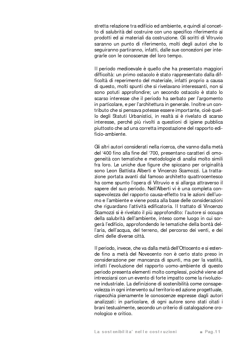 Anteprima della tesi: Potenzialità e limiti del calcestruzzo cellulare autoclavato secondo i criteri di sostenibilità ambientale e di eco-efficienza del prodotto, Pagina 10
