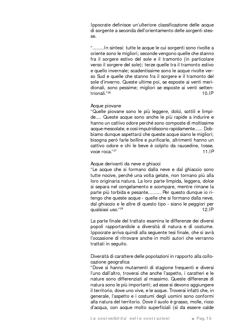Anteprima della tesi: Potenzialità e limiti del calcestruzzo cellulare autoclavato secondo i criteri di sostenibilità ambientale e di eco-efficienza del prodotto, Pagina 14