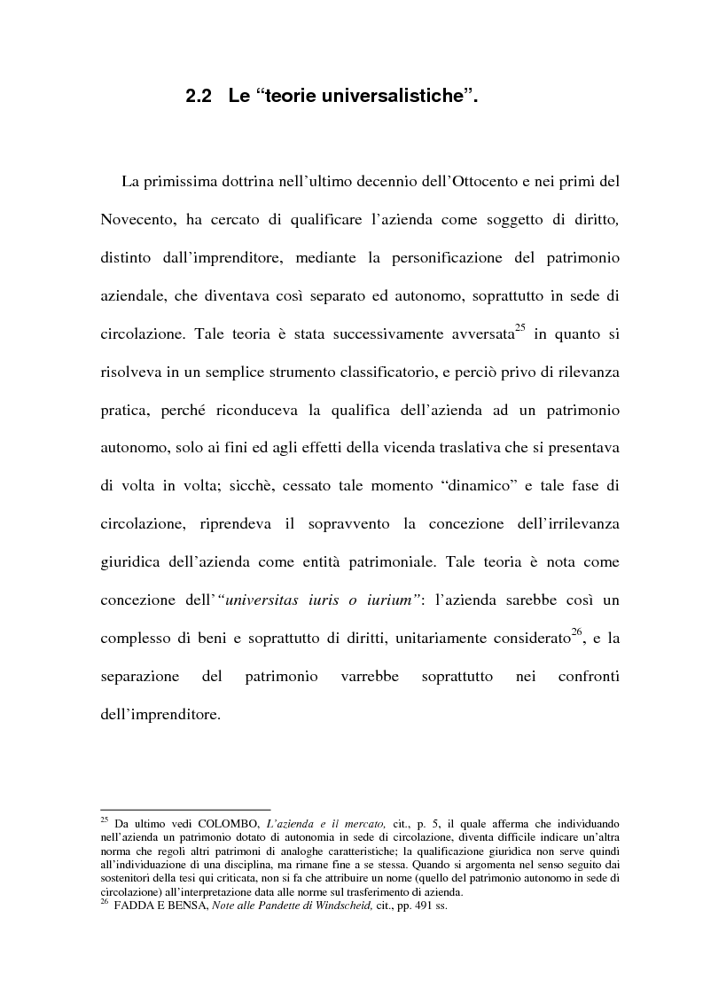 Anteprima della tesi: La cessione di azienda nel diritto tributario, Pagina 15