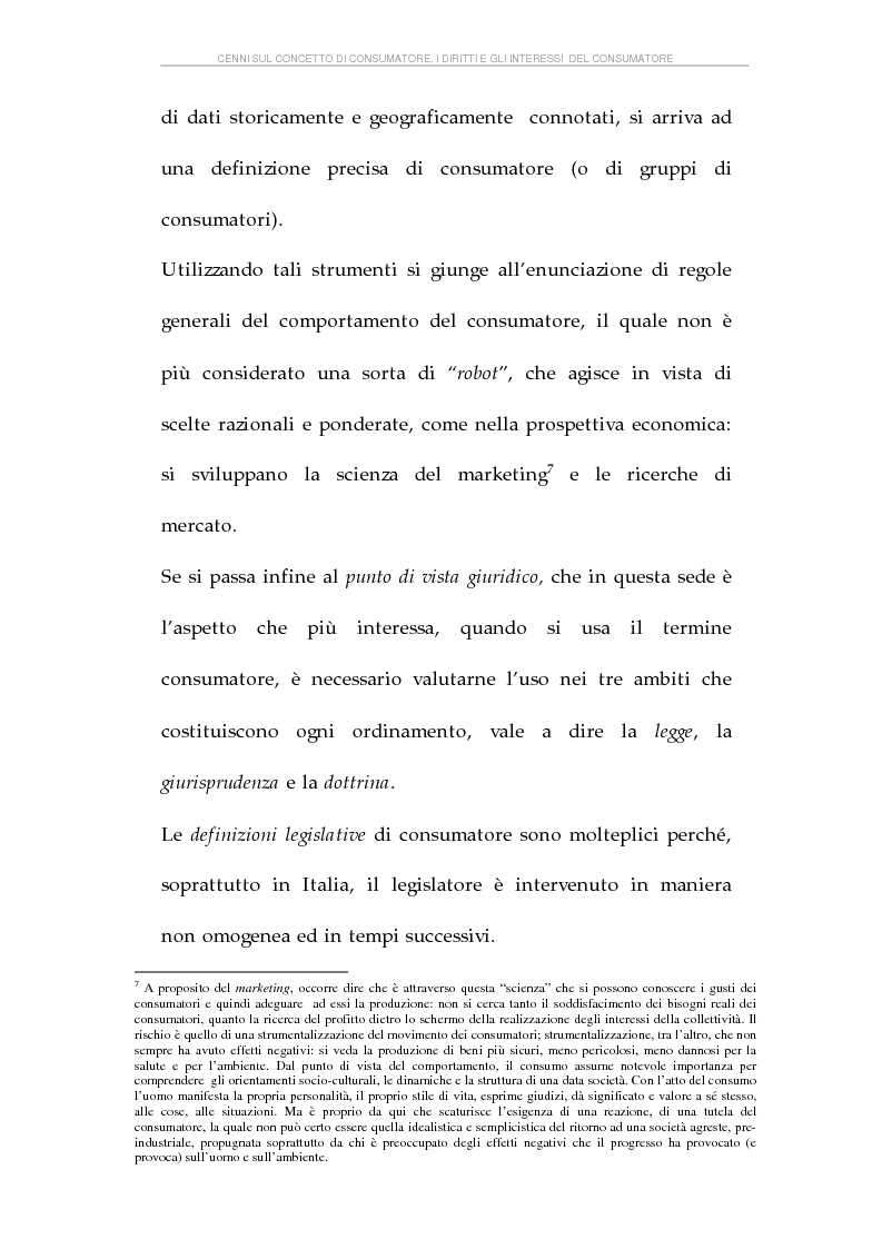 Anteprima della tesi: La tutela dei consumatori e l'attività delle Camere di Commercio italiane, Pagina 11