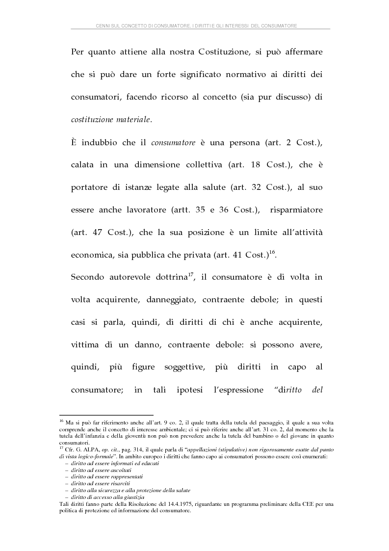 Anteprima della tesi: La tutela dei consumatori e l'attività delle Camere di Commercio italiane, Pagina 14