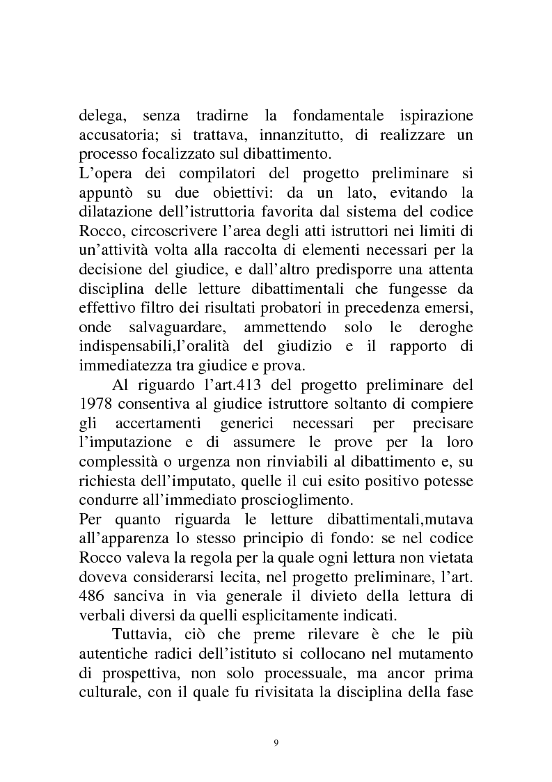 Anteprima della tesi: L'incidente probatorio, Pagina 4