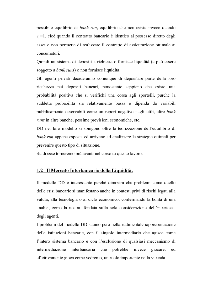 Anteprima della tesi: Rischio sistemico e crisi finanziarie: il ruolo della liquidità e del sistema interbancario, Pagina 10