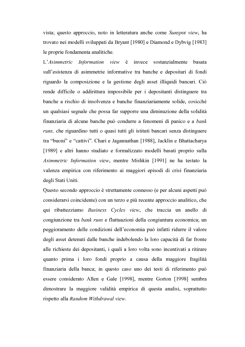Anteprima della tesi: Rischio sistemico e crisi finanziarie: il ruolo della liquidità e del sistema interbancario, Pagina 6