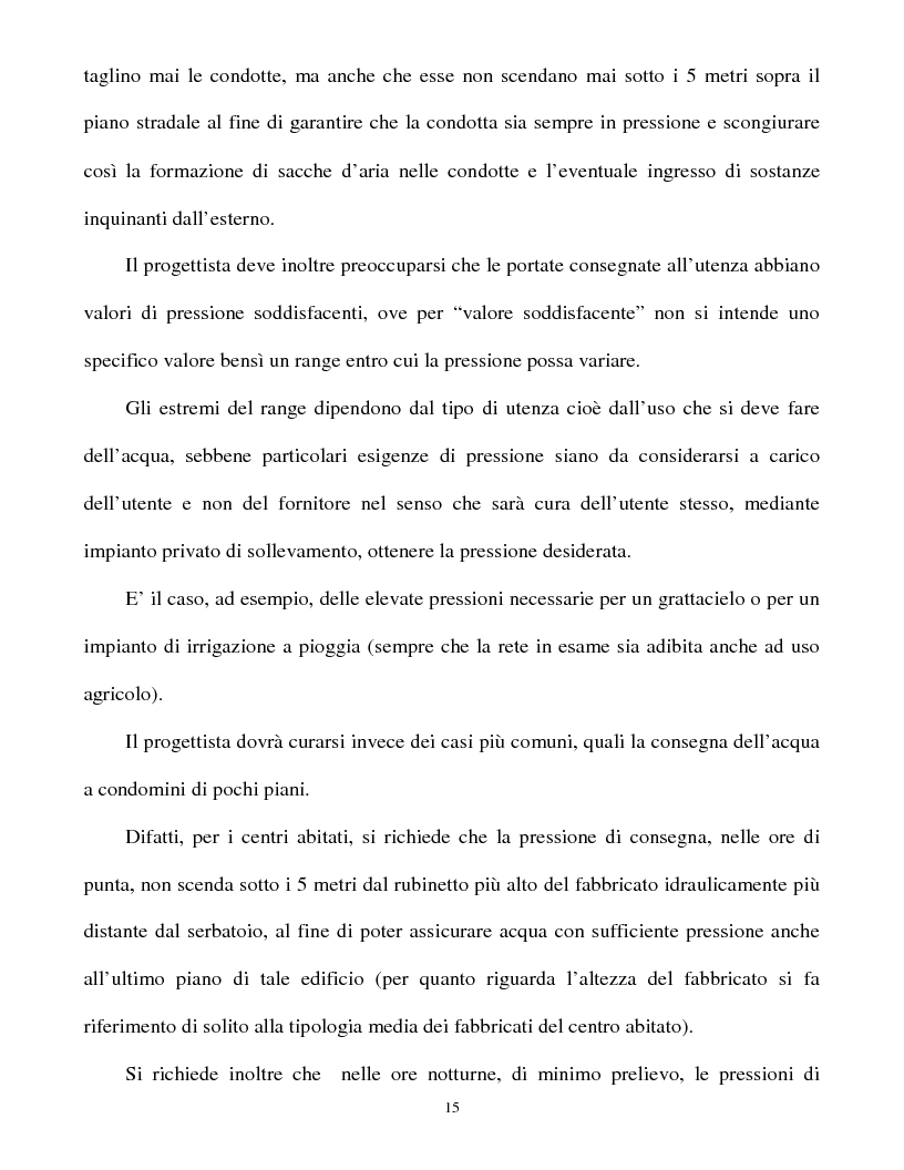 Anteprima della tesi: Calcolo delle reti idrauliche in pressione mediante una tecnica mista algoritmi genetici / metodo Gauss-Newton, Pagina 13