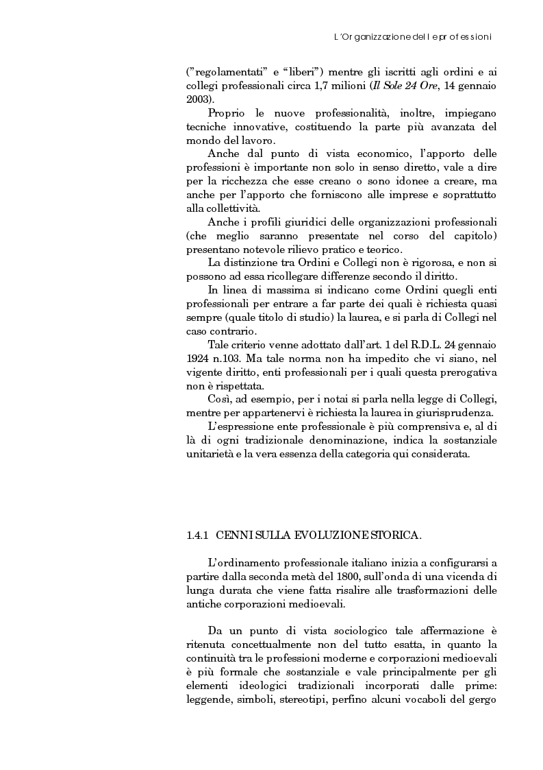 Anteprima della tesi: Riforma degli ordini e specificità degli architetti, Pagina 13