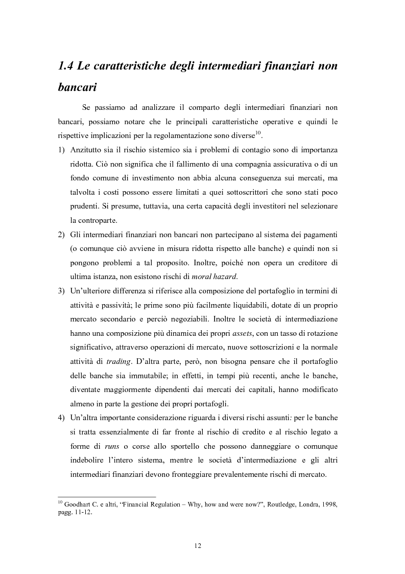 Anteprima della tesi: Controlli di vigilanza e sviluppo dei conglomerati finanziari, Pagina 11