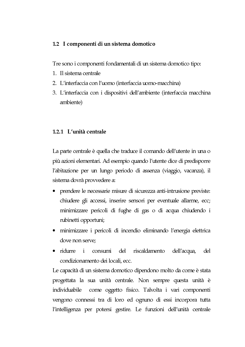 Anteprima della tesi: Domotica: prospettive di diffusione e impatti di una possibile rivoluzione e il punto di vista delle aziende, Pagina 10