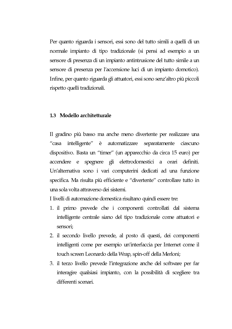 Anteprima della tesi: Domotica: prospettive di diffusione e impatti di una possibile rivoluzione e il punto di vista delle aziende, Pagina 15