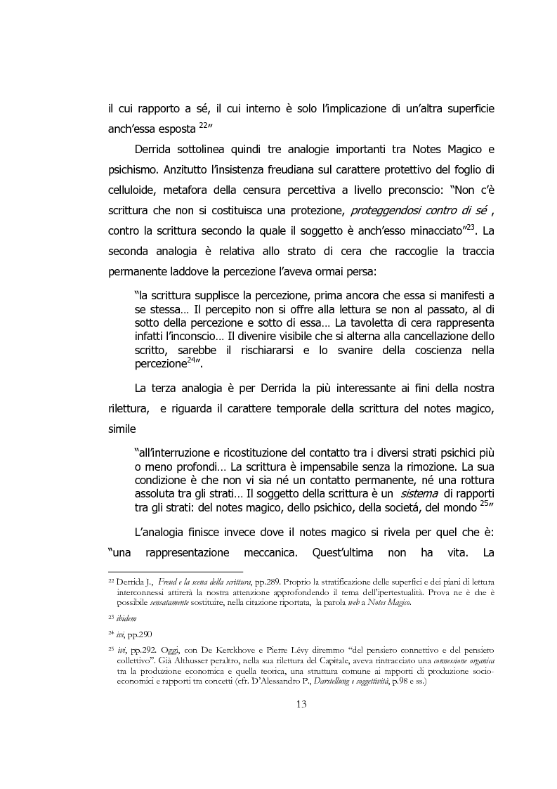 Anteprima della tesi: Ipertesto, metafora di pensiero, Pagina 13