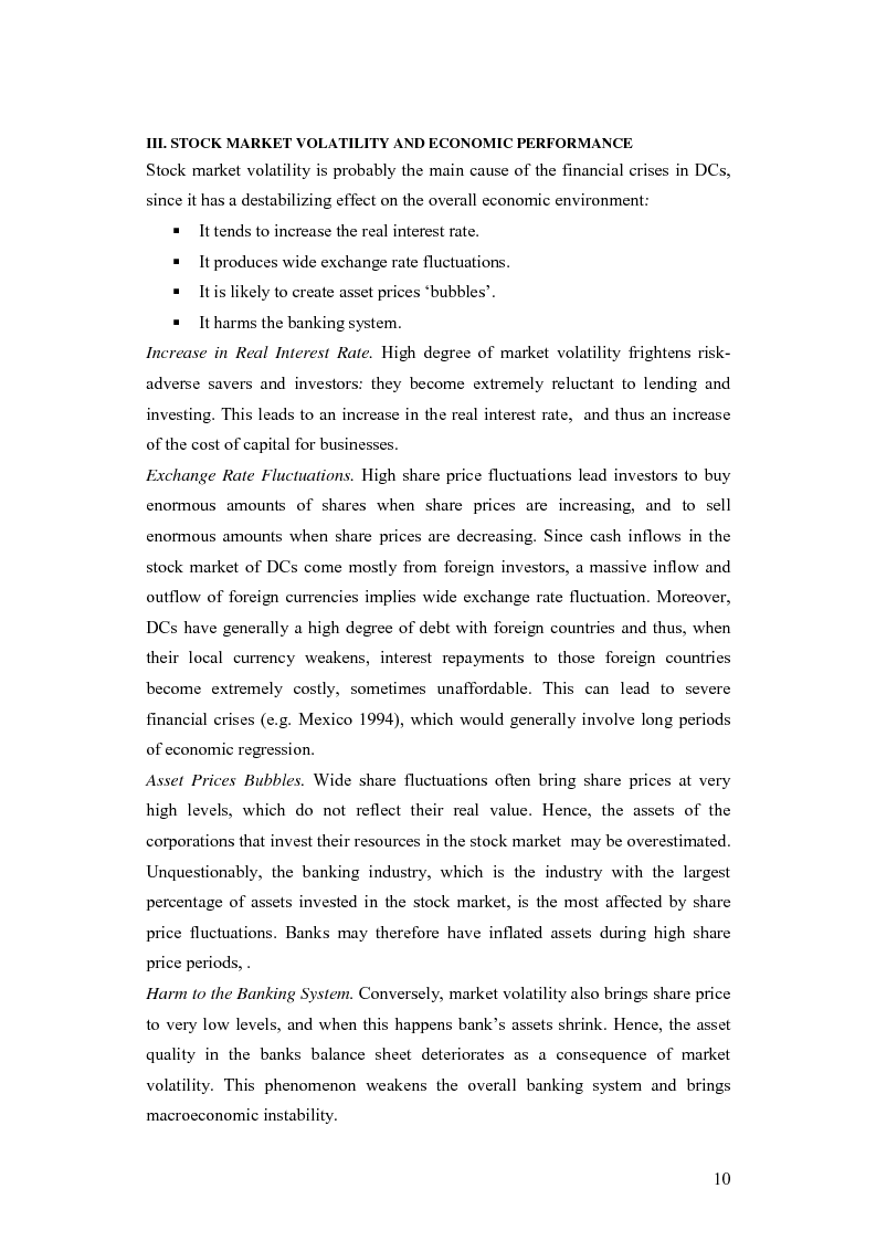 Anteprima della tesi: Current Issues in Finance: An Overview of the Latest Developments of the financial world, Pagina 10