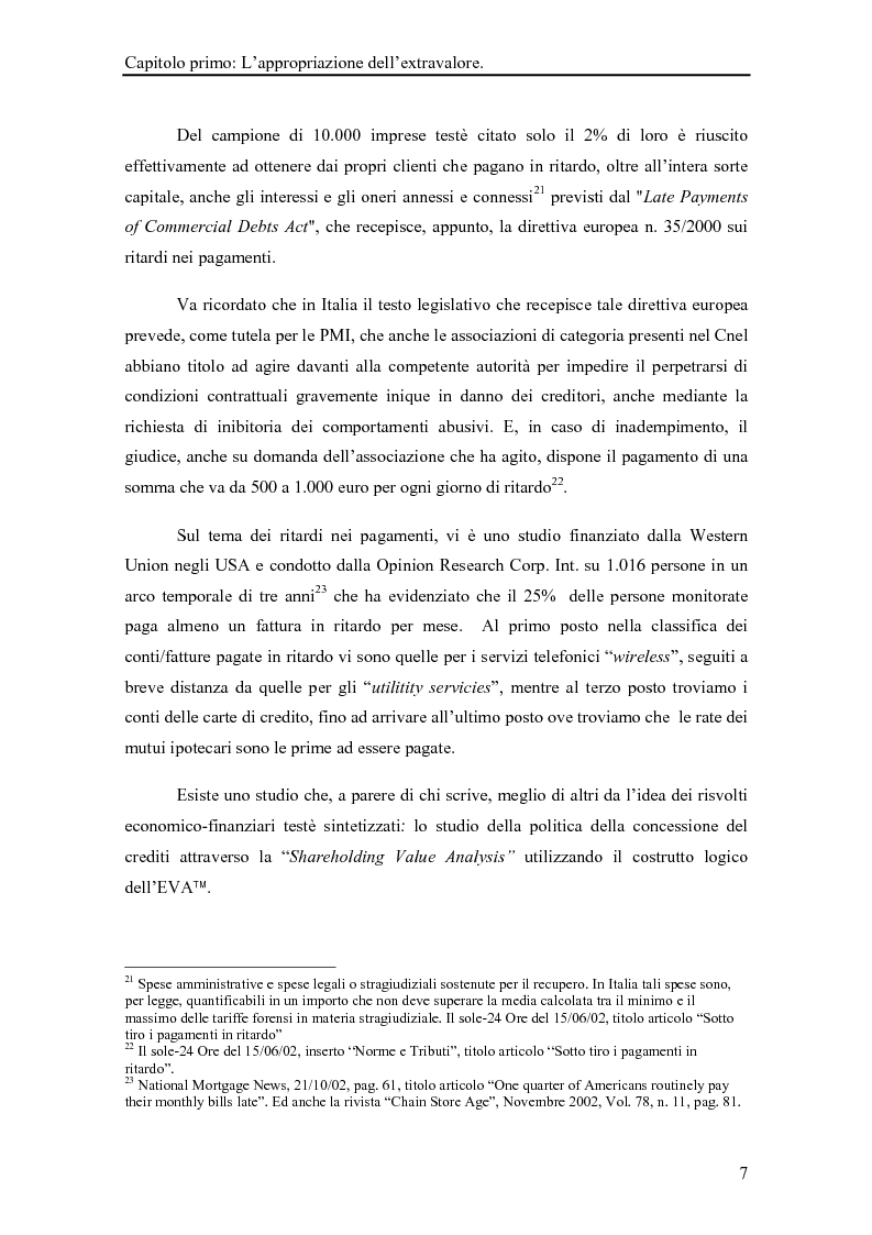 Anteprima della tesi: La gestione del rischio dei crediti commerciali come strumento di marketing delle imprese industriali, Pagina 12
