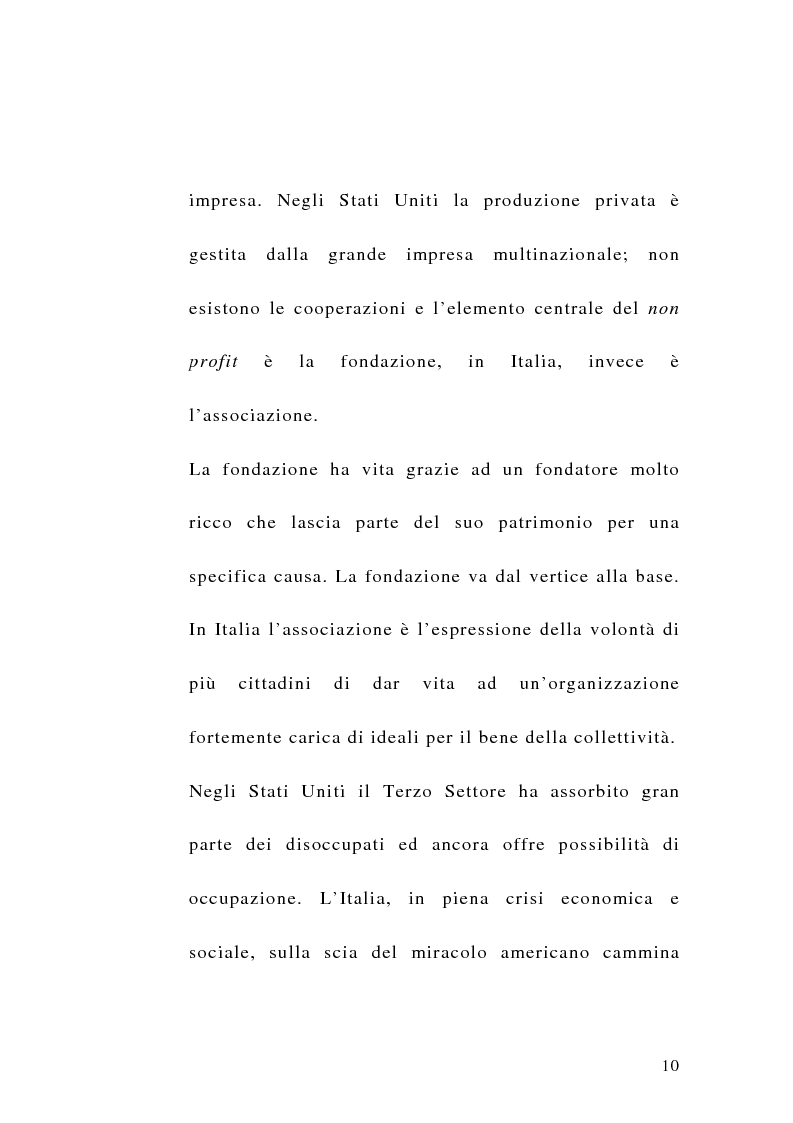 Anteprima della tesi: La sfida del terzo settore tra stato e mercato, Pagina 8