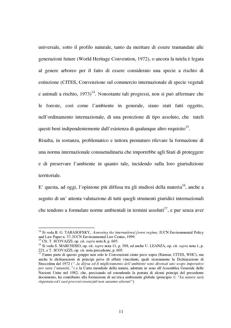 Anteprima della tesi: Le Convenzioni di Rio ed il Protocollo di Kyoto: sinergie e questioni di compatibilità, Pagina 11