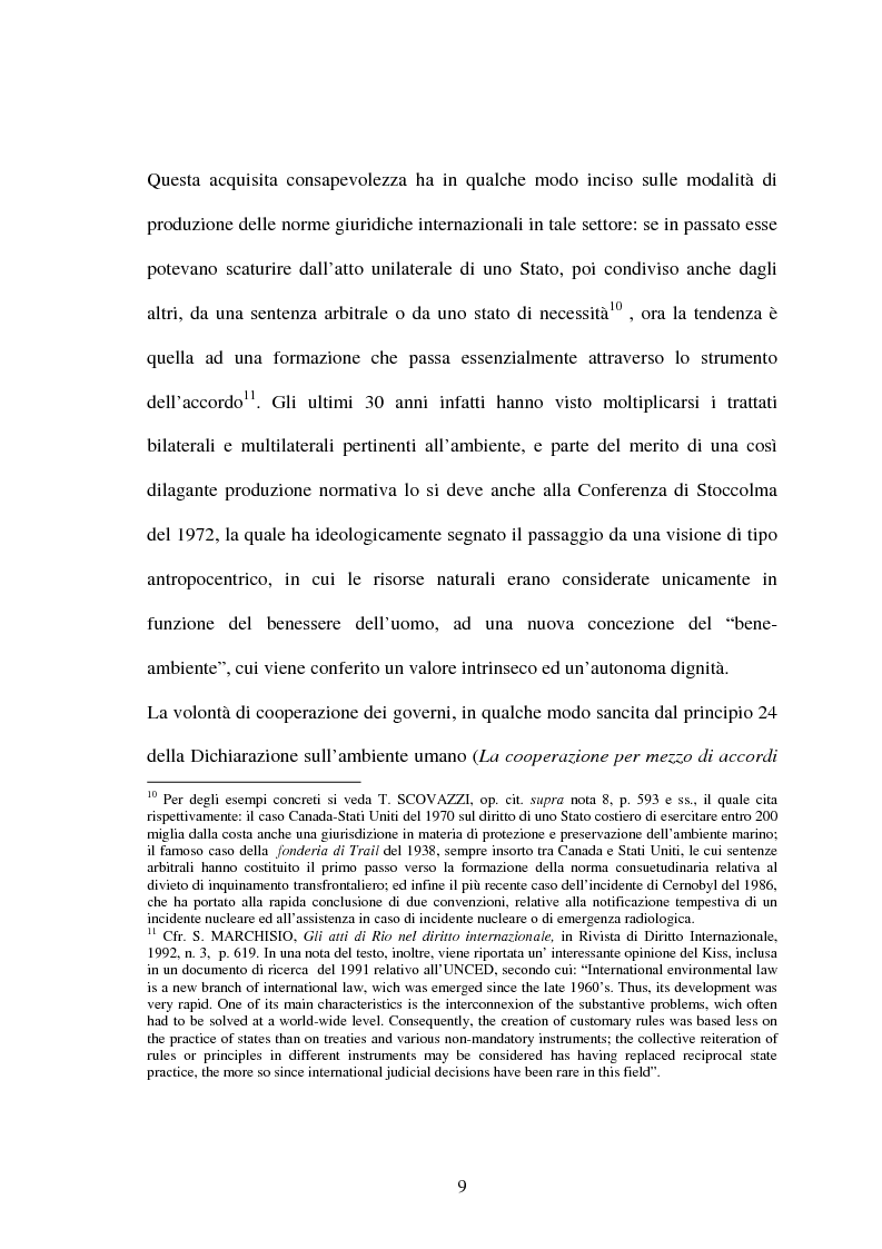 Anteprima della tesi: Le Convenzioni di Rio ed il Protocollo di Kyoto: sinergie e questioni di compatibilità, Pagina 9