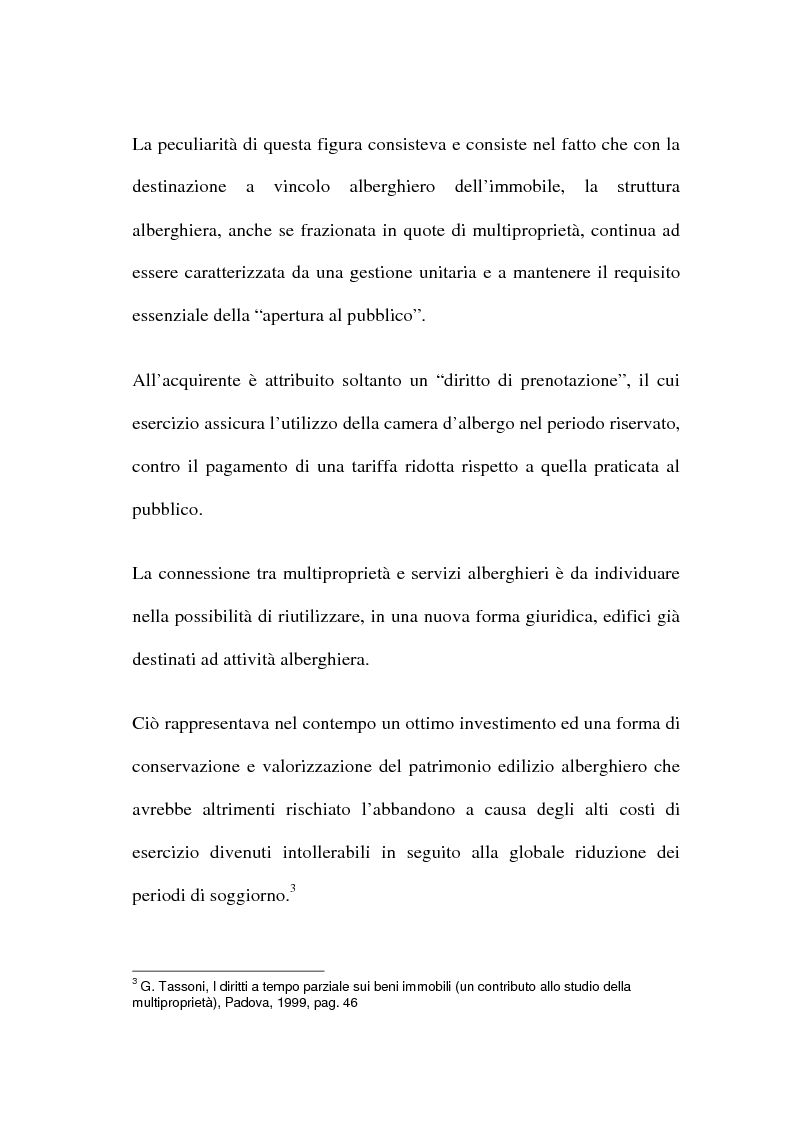 Anteprima della tesi: La multiproprietà: comparazione tra il diritto italiano ed il diritto spagnolo, Pagina 3