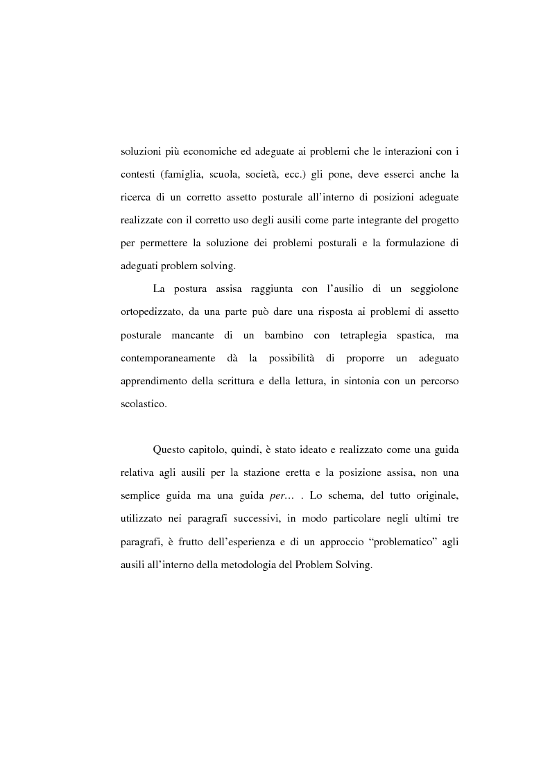 Anteprima della tesi: L'uso di posture corrette e posizioni adeguate nella gestione complessa ed articolata delle paralisi cerebrali infantili, Pagina 9