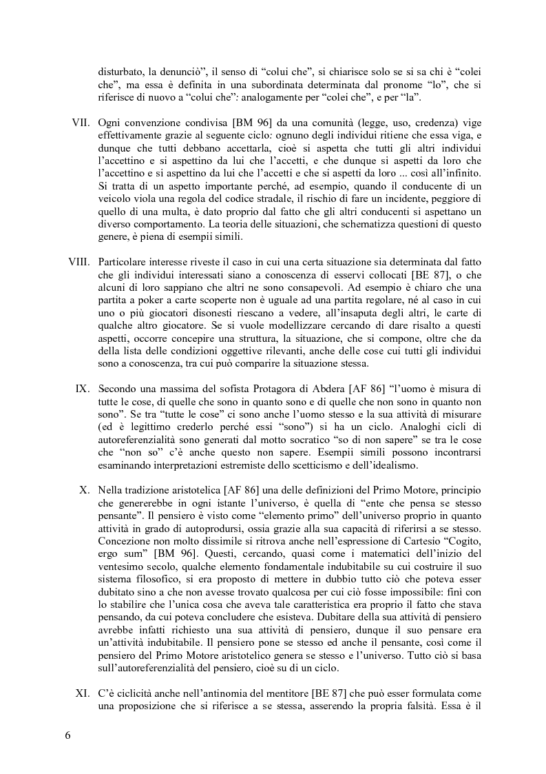 Anteprima della tesi: L'autoriferimento in teoria degli insiemi, Pagina 3