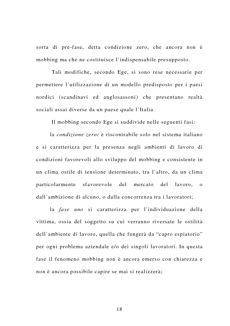 Anteprima della tesi: Il mobbing, Pagina 12
