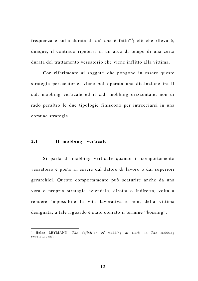 Anteprima della tesi: Il mobbing, Pagina 6