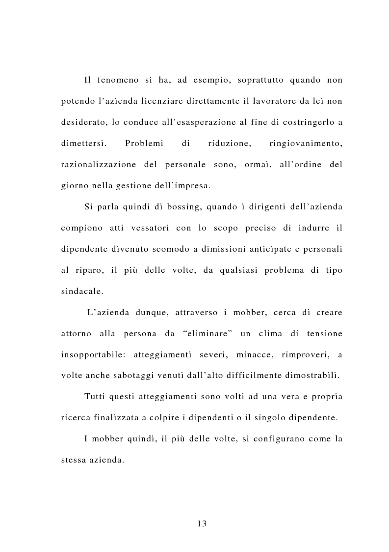 Anteprima della tesi: Il mobbing, Pagina 7