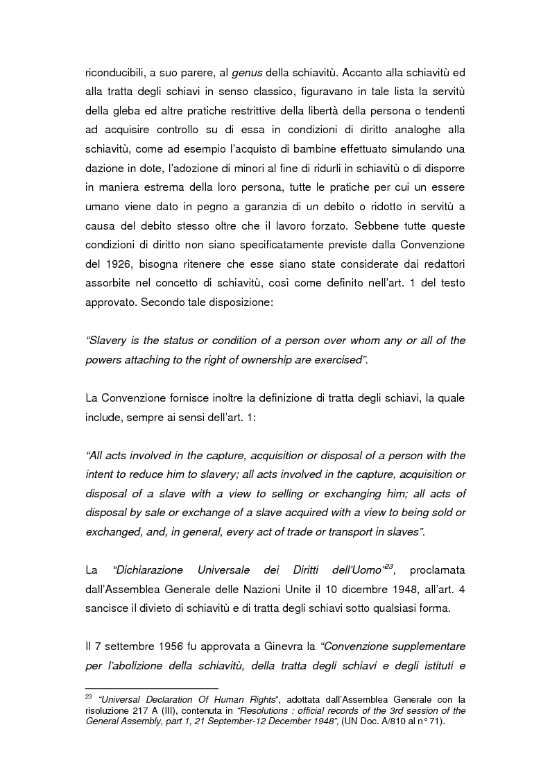 Anteprima della tesi: Il divieto internazionale di tratta degli esseri umani, Pagina 13