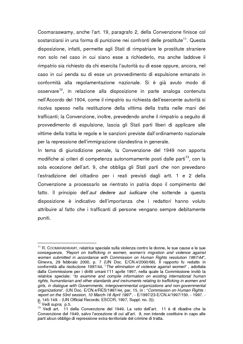 Anteprima della tesi: Il divieto internazionale di tratta degli esseri umani, Pagina 9