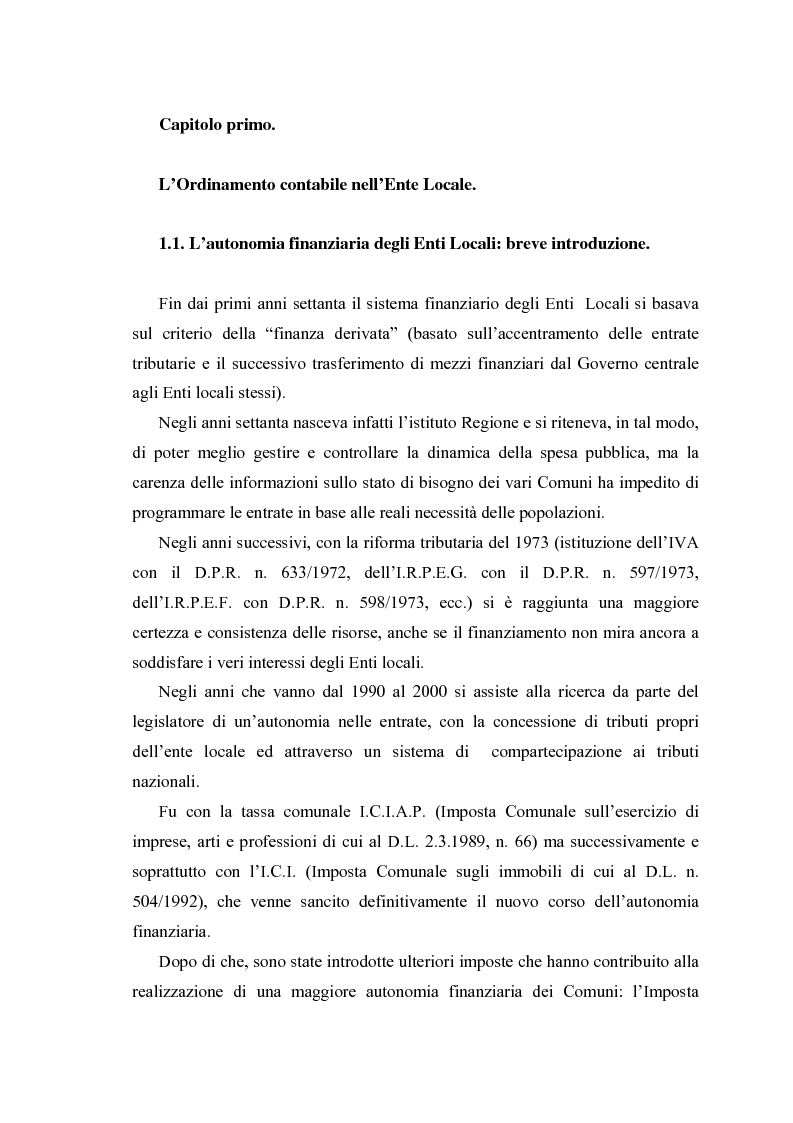 Anteprima della tesi: L'Iva negli enti locali: il caso del Comune di Ozieri, Pagina 3