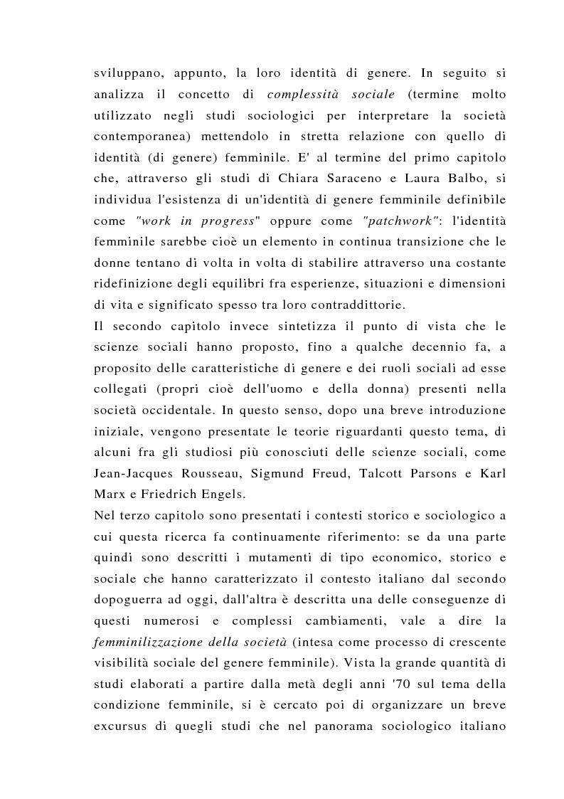 Anteprima della tesi: Un'altra politica? La politica al femminile, Pagina 2