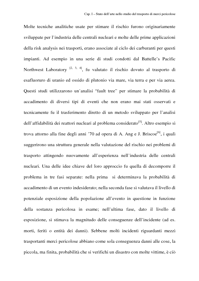 Anteprima della tesi: Modelli di routing e scheduling per il trasporto di merci pericolose, Pagina 5