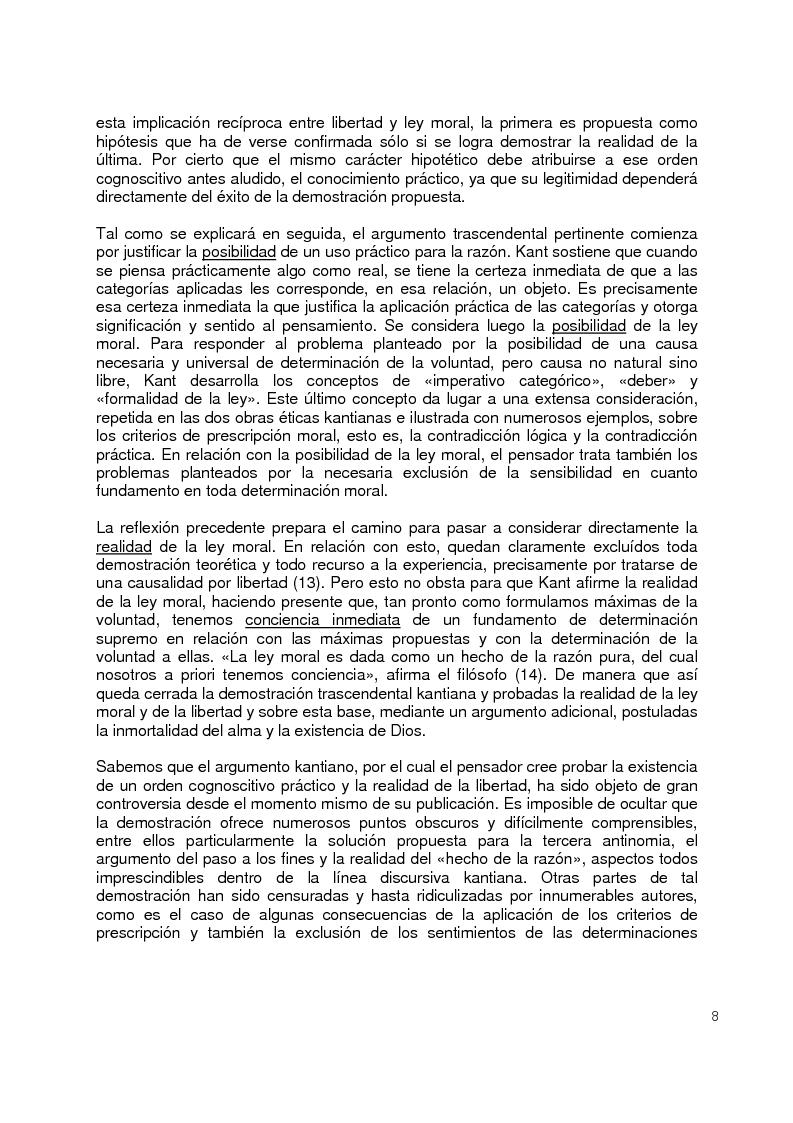 Anteprima della tesi: La moral Kantiana: Estudio Crítico., Pagina 3