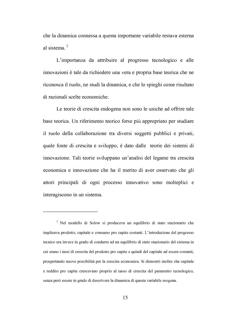 Anteprima della tesi: La produzione di conoscenza e i meccanismi istituzionali: le collaborazioni tra università e imprese, Pagina 11