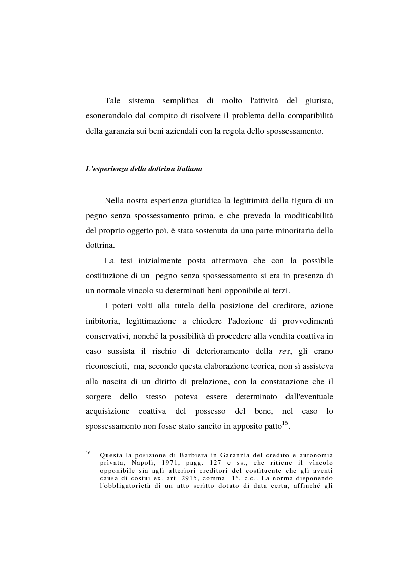 Anteprima della tesi: Le garanzie atipiche e il pegno rotativo, Pagina 11