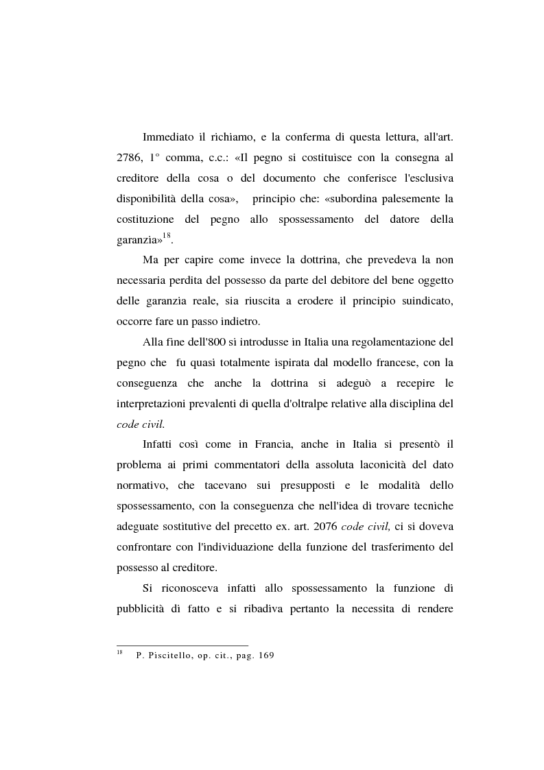 Anteprima della tesi: Le garanzie atipiche e il pegno rotativo, Pagina 13