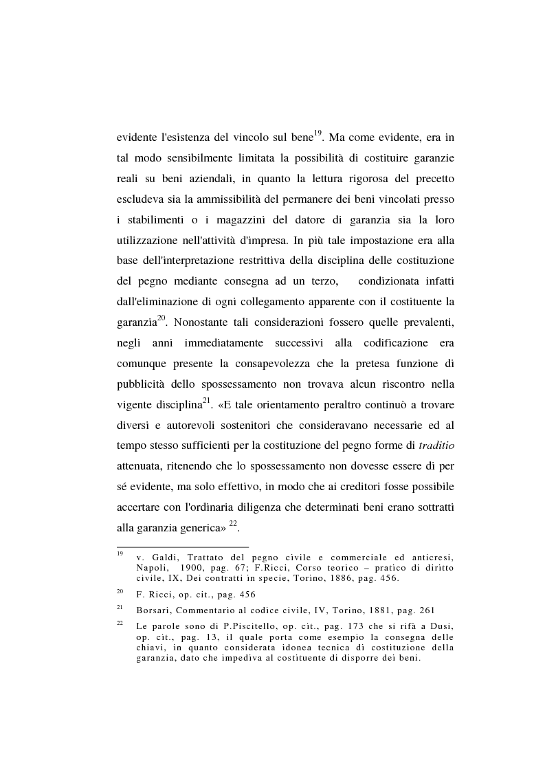 Anteprima della tesi: Le garanzie atipiche e il pegno rotativo, Pagina 14