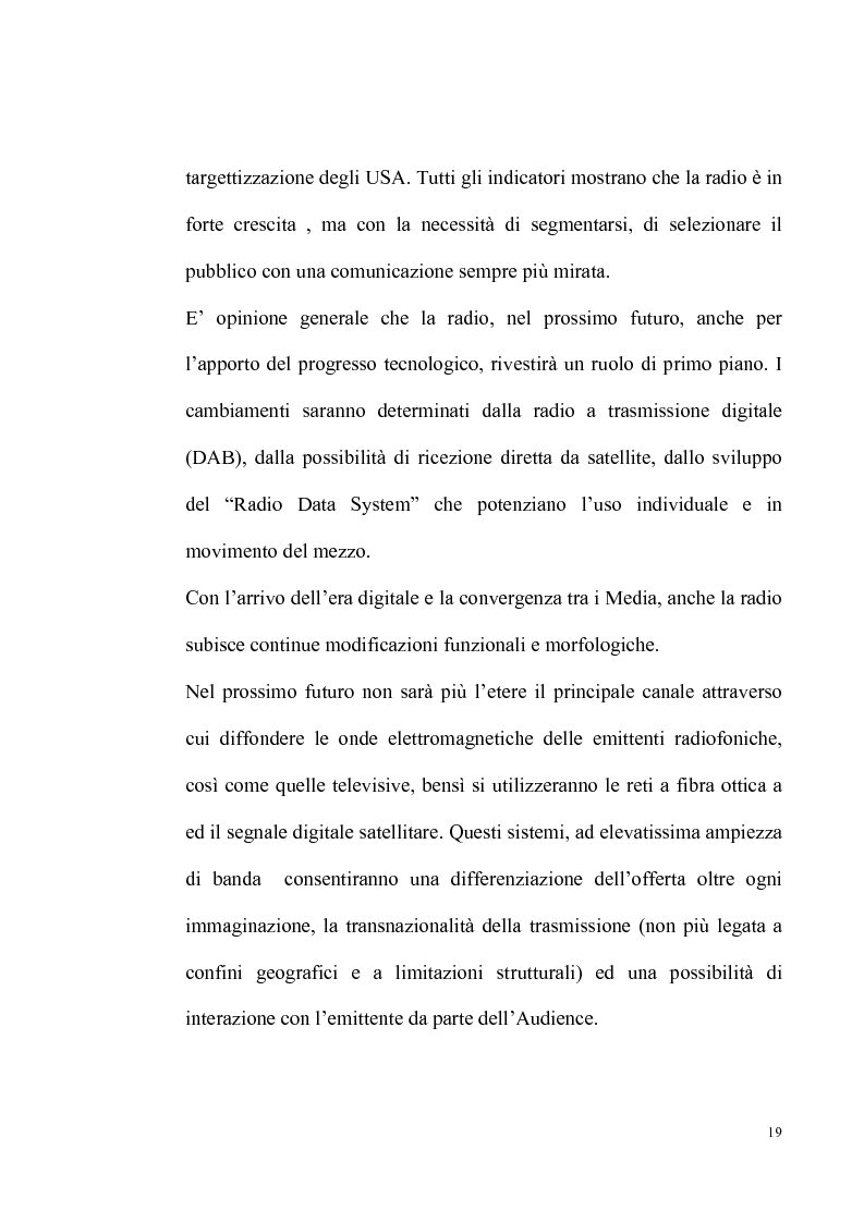 Anteprima della tesi: Radio Vs New Media (la radio e i nuovi media), Pagina 15