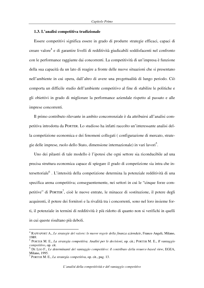 Anteprima della tesi: La competitività come elemento fondante dell'economia industriale. Il caso Coca-Cola, Pagina 12