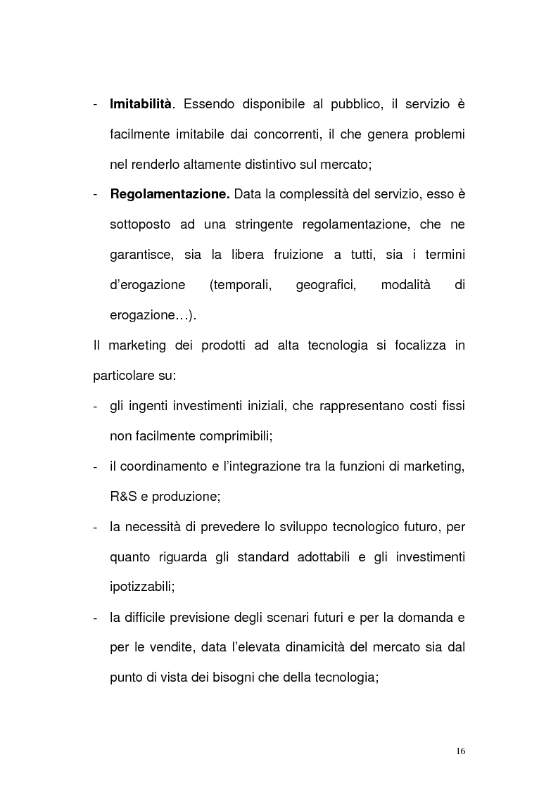 Anteprima della tesi: Il settore delle Tlc dal monopolio all'ipercompetizione. Il caso Wind, Pagina 13