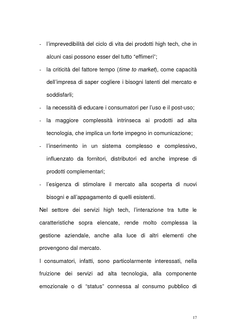 Anteprima della tesi: Il settore delle Tlc dal monopolio all'ipercompetizione. Il caso Wind, Pagina 14