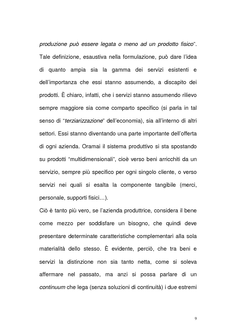 Anteprima della tesi: Il settore delle Tlc dal monopolio all'ipercompetizione. Il caso Wind, Pagina 6