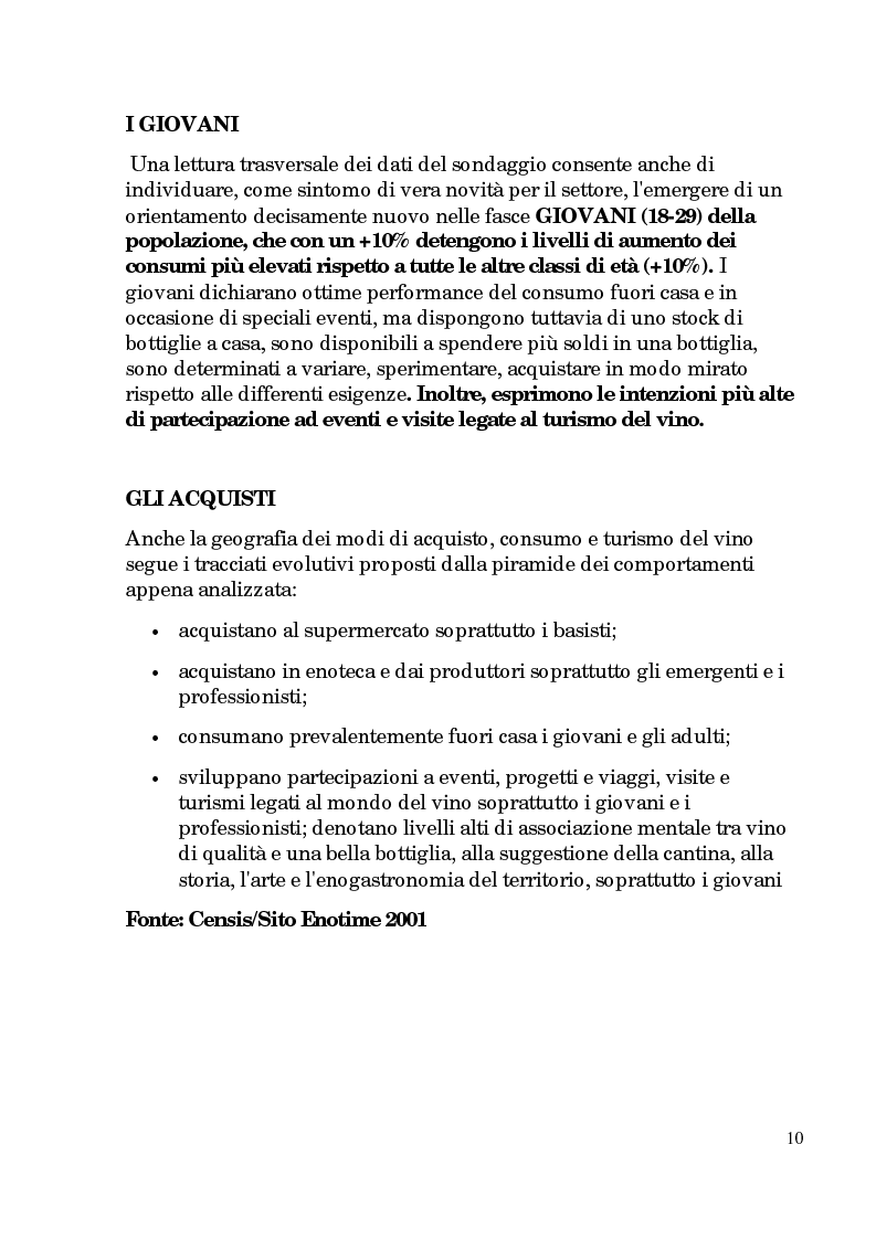 Anteprima della tesi: Progetto di promozione e valorizzazione del vino siciliano, Pagina 10