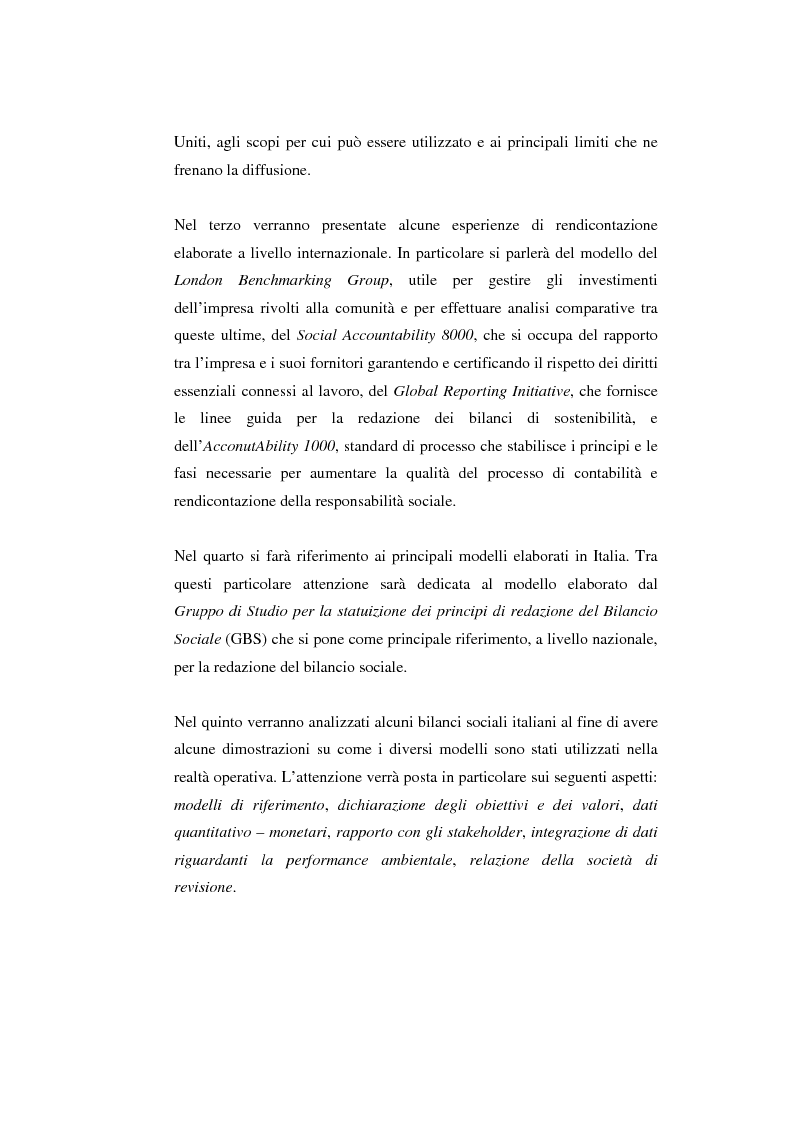 Anteprima della tesi: Il bilancio sociale come strumento di comunicazione per l'impresa: limiti e opportunità, Pagina 2