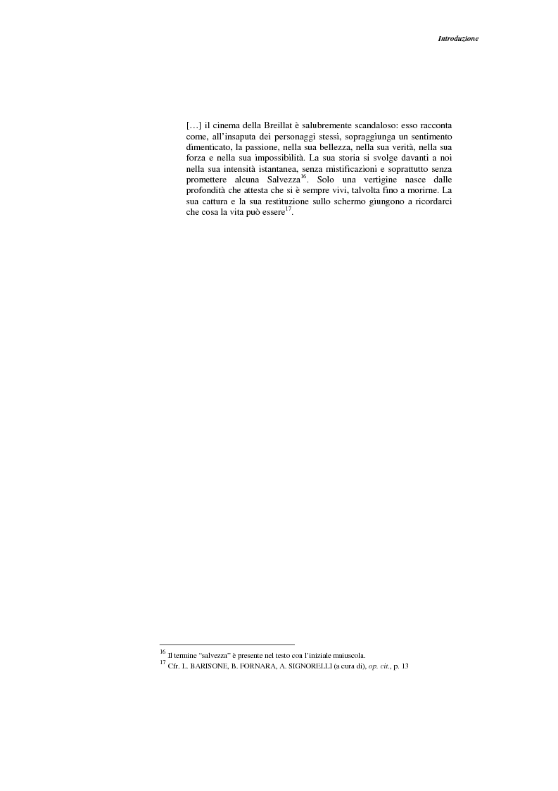 Anteprima della tesi: L'opera narrativa di Catherine Breillat, Pagina 10