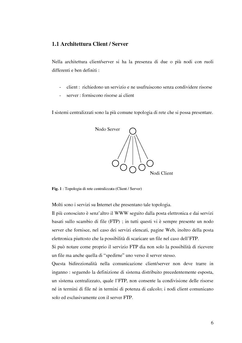 Anteprima della tesi: Qualità di servizio per reti peer-to-peer, Pagina 2