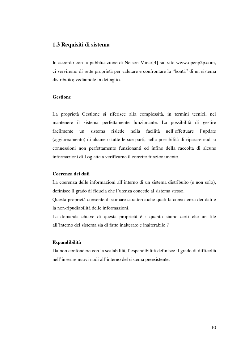 Anteprima della tesi: Qualità di servizio per reti peer-to-peer, Pagina 6