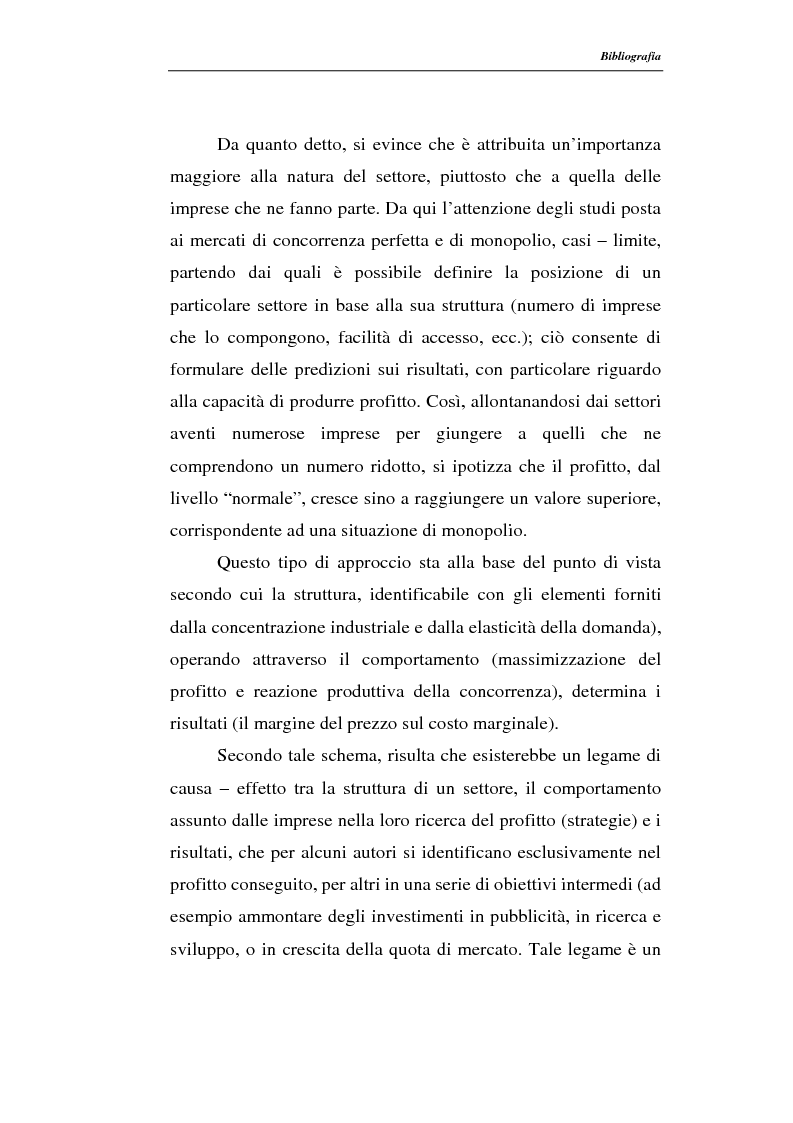 Anteprima della tesi: Modelli di persistenza dei profitti, Pagina 6
