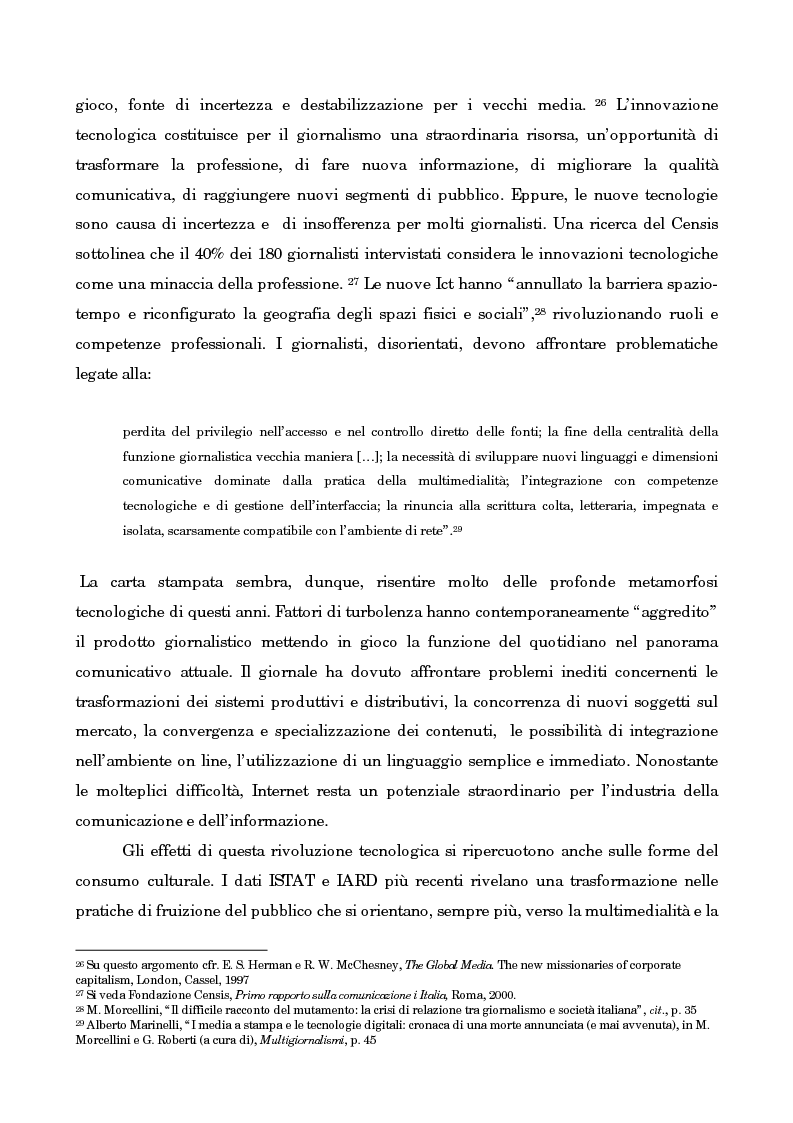 Anteprima della tesi: Leggo City in Metro. Viaggio nel fenomeno della free press, Pagina 11